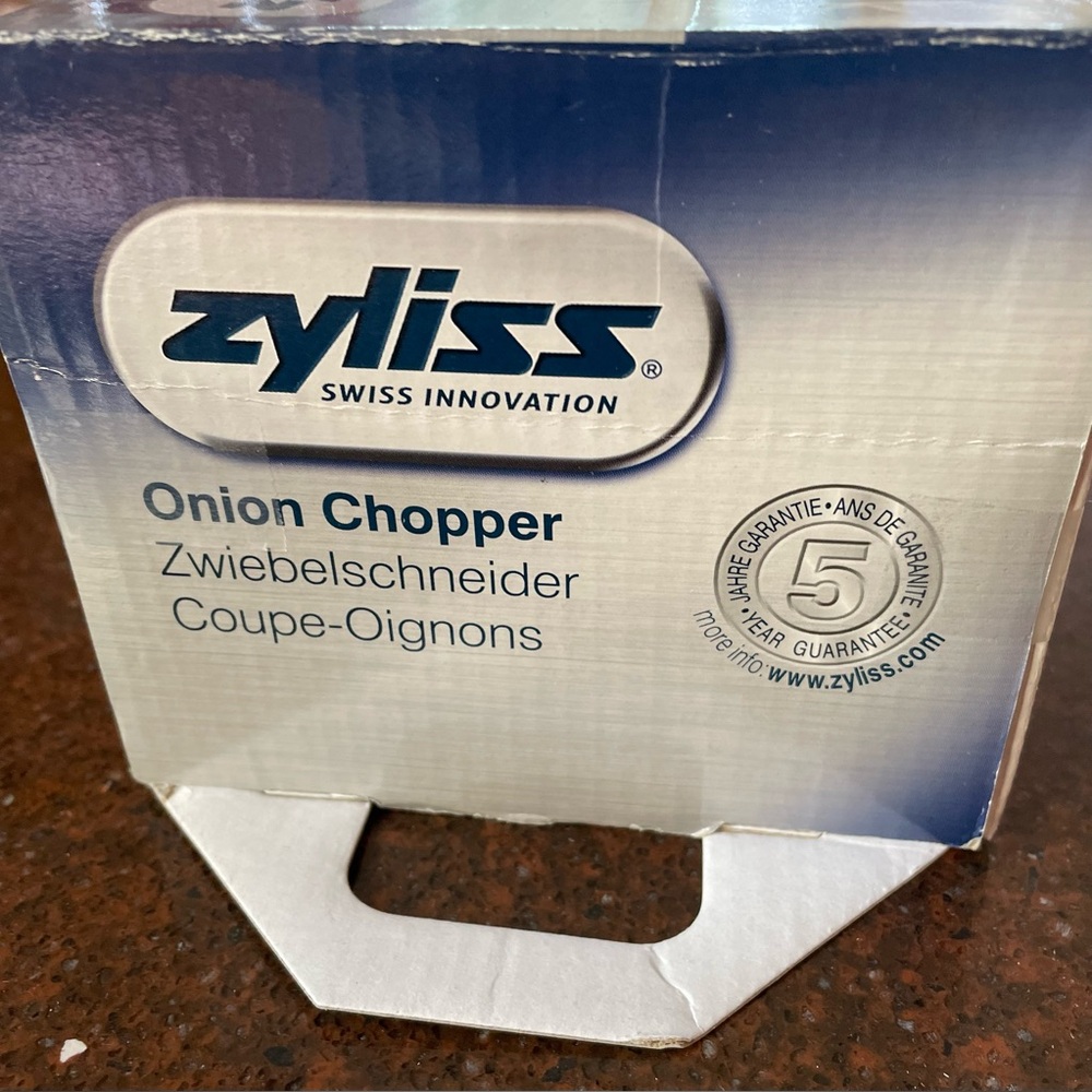 Zyliss Onion Chopper Brand new have never used New with box NWT - Picture 12 of 13